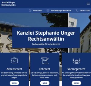 Kanzlei Stephanie Unger Rechtsanwältin